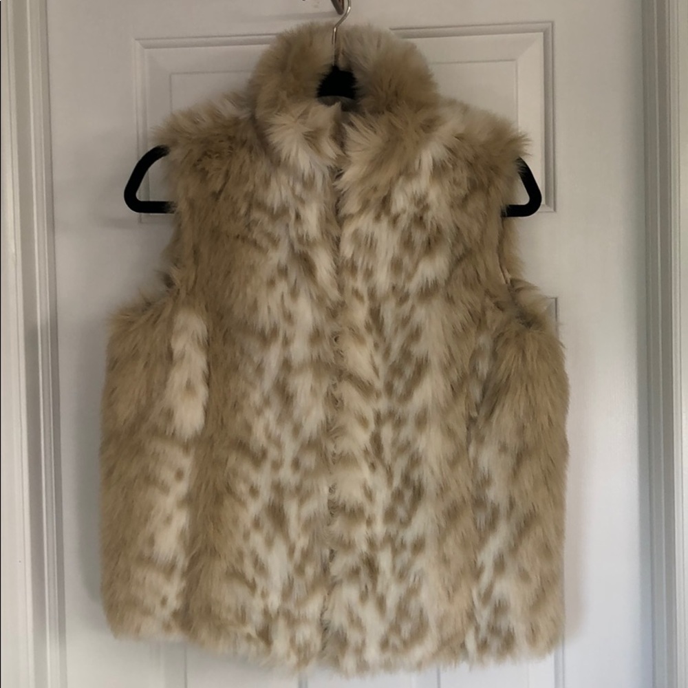 Faux Fur Reversible Vest